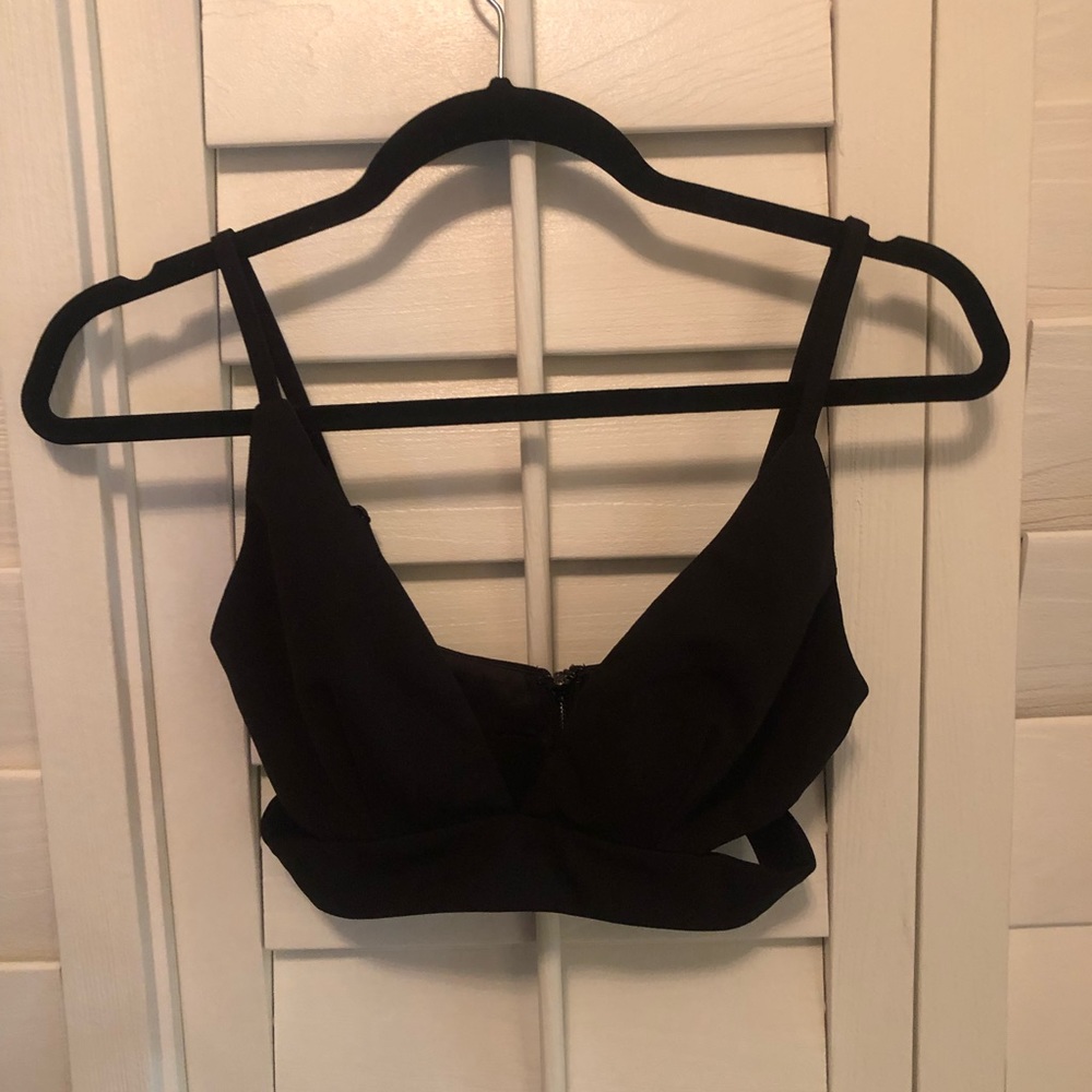Tiger mist crop top